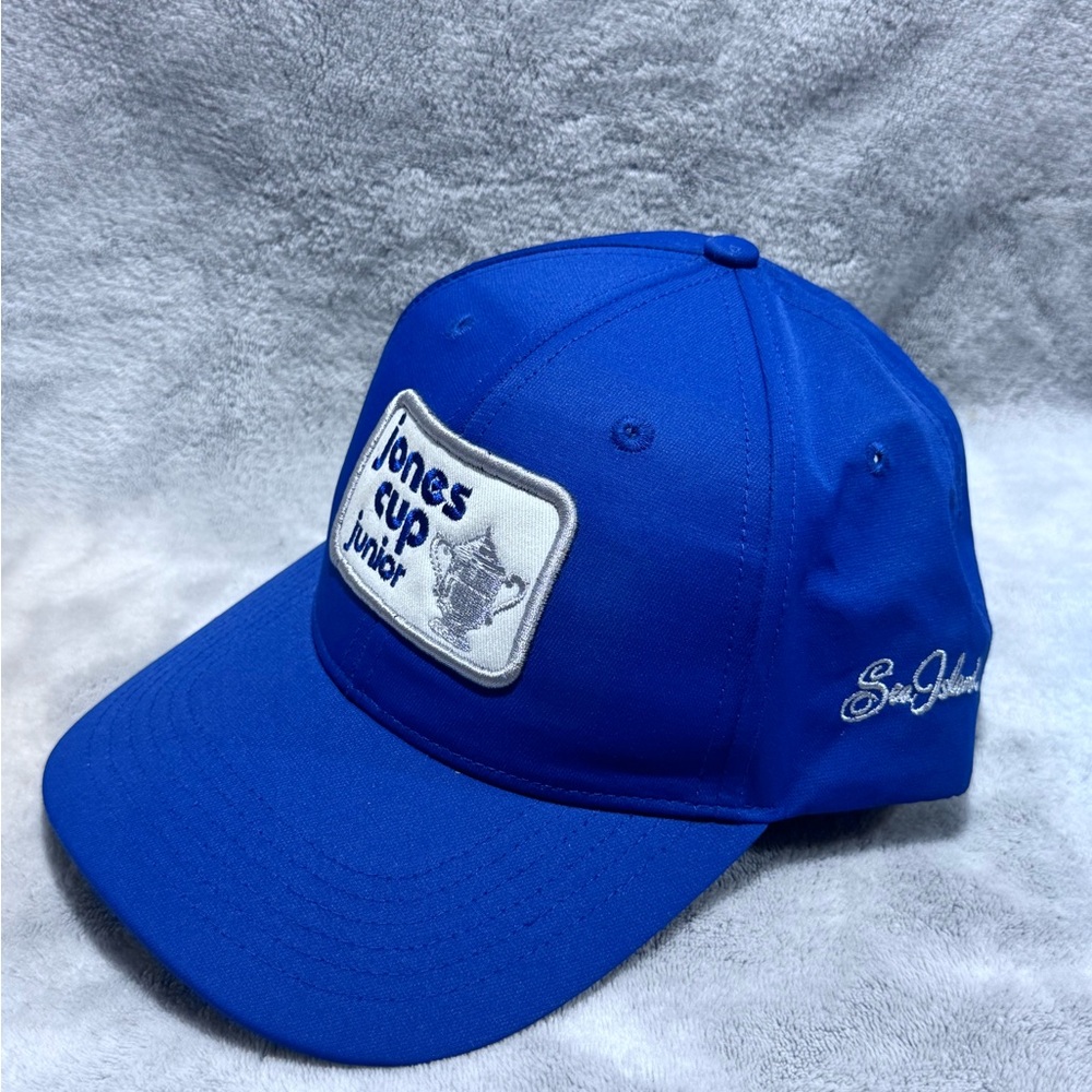 SEA ISLAND JONES CUP JUNIOR INVITATIONAL GOLF HAT UPF 50+ PERFORMANCE‎ MID FIT
